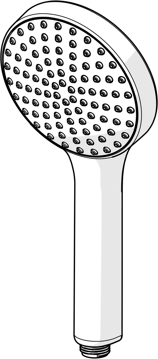 HansaACTIVEJET Handbrause HansaACTIVEJET 8431 1-strahlig Chrom/Hellgrau HansaACTIVEJET Handbrause HansaACTIVEJET 8431 1-strahlig Chrom/Hellgrau