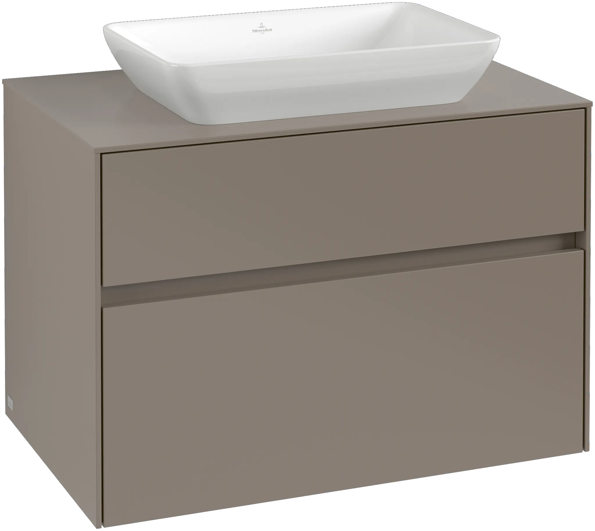 Villeroy & Boch Waschtischunterschrank „Collaro“ 800 × 548 × 500 mm White Oak, ohne Beleuchtung, für Becken mittig Villeroy & Boch Waschtischunterschrank „Collaro“ 800 × 548 × 500 mm White Oak, ohne Beleuchtung, für Becken mittig