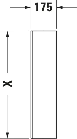 Standsäule ME by Starck für 233565, 233560, 233555, weiß Standsäule ME by Starck für 233565, 233560, 233555, weiß
