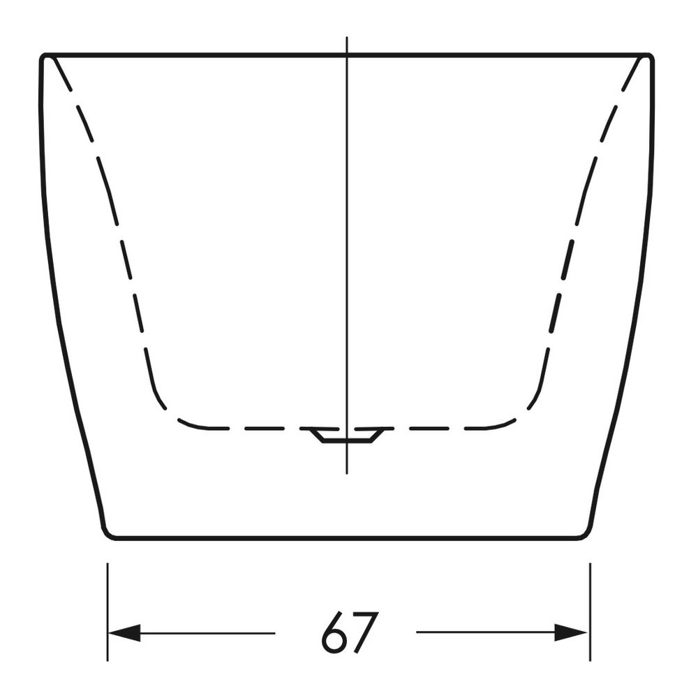 repaBAD Badewanne „Ferrara Mono F“ freistehend oval 1800 × 850 mm, Fußablauf in Weiß repaBAD Badewanne „Ferrara Mono F“ freistehend oval 1800 × 850 mm, Fußablauf in Weiß