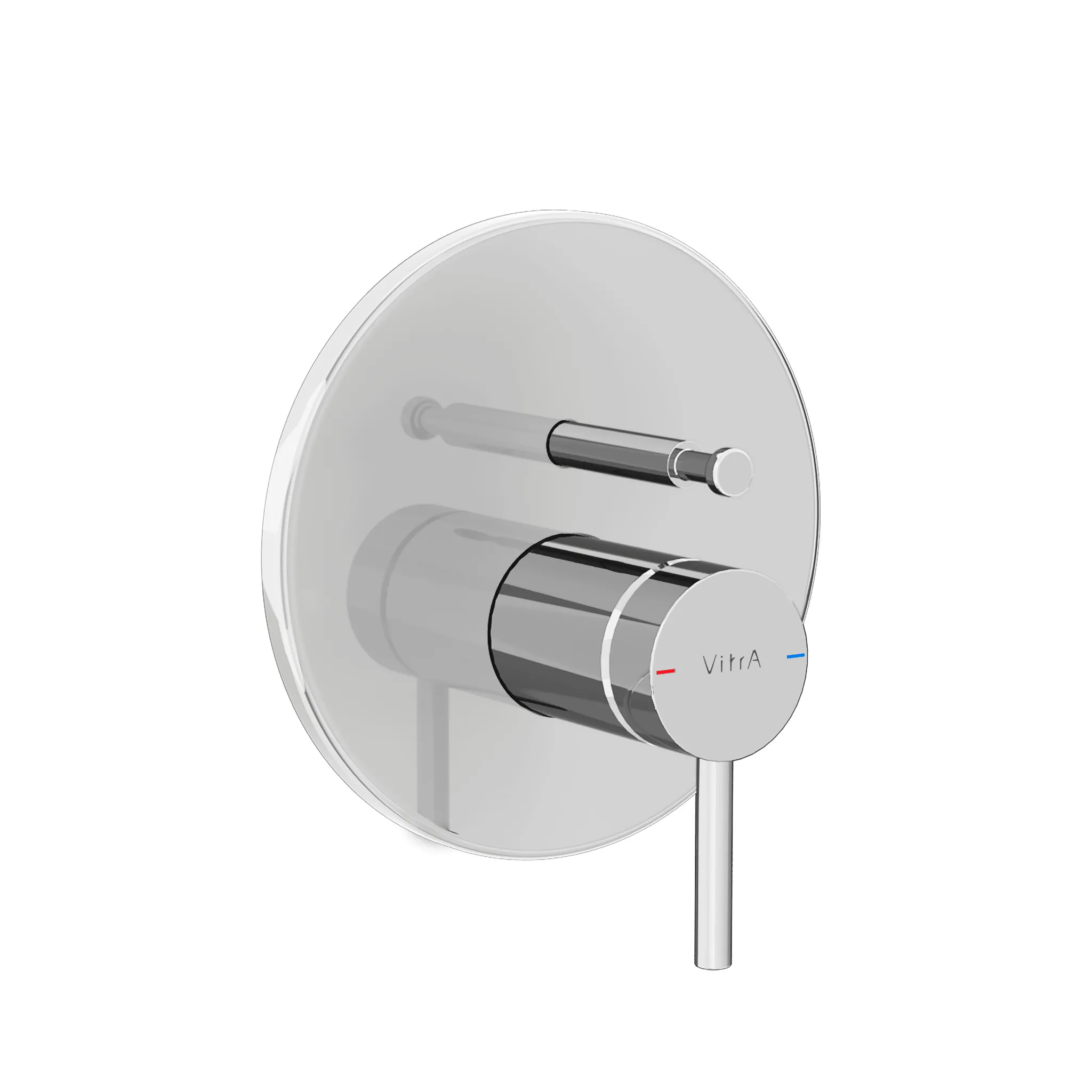 VitrA Origin Einhebel-Wannenfüll- und Brausearmatur V-Box Unterputzmontage Chrom VitrA Origin Einhebel-Wannenfüll- und Brausearmatur V-Box Unterputzmontage Chrom