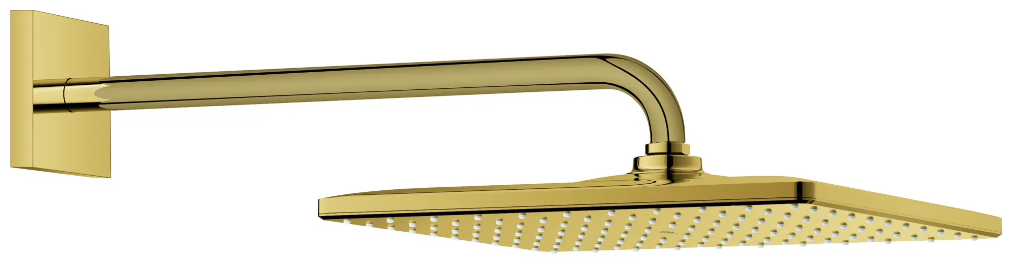 Kopfbrauseset Rainshower Mono 310 Cube 26564, Brausearm 422 mm, 1 Strahlart, 9,5 l/min Durchflusskonstanthalter