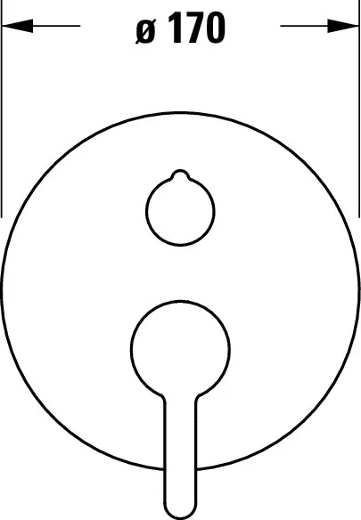 Duravit Einhand-Unterputz-Armatur „Serie C.1“ in Chrom Duravit Einhand-Unterputz-Armatur „Serie C.1“ in Chrom