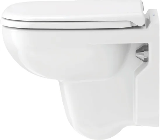 Duravit WC-Sitz Compact „D-Code“ 35,9 × 44,3 × 5 cm in, Scharniere Kunststoff Duravit WC-Sitz Compact „D-Code“ 35,9 × 44,3 × 5 cm in, Scharniere Kunststoff