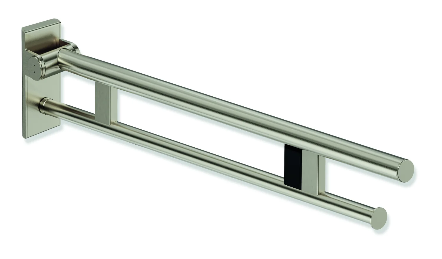 HEWI System 900 Stützklappgriff Duo, Design A, Edelstahl, PVD, Ausladung 900 mm, rechts HEWI System 900 Stützklappgriff Duo, Design A, Edelstahl, PVD, Ausladung 900 mm, rechts
