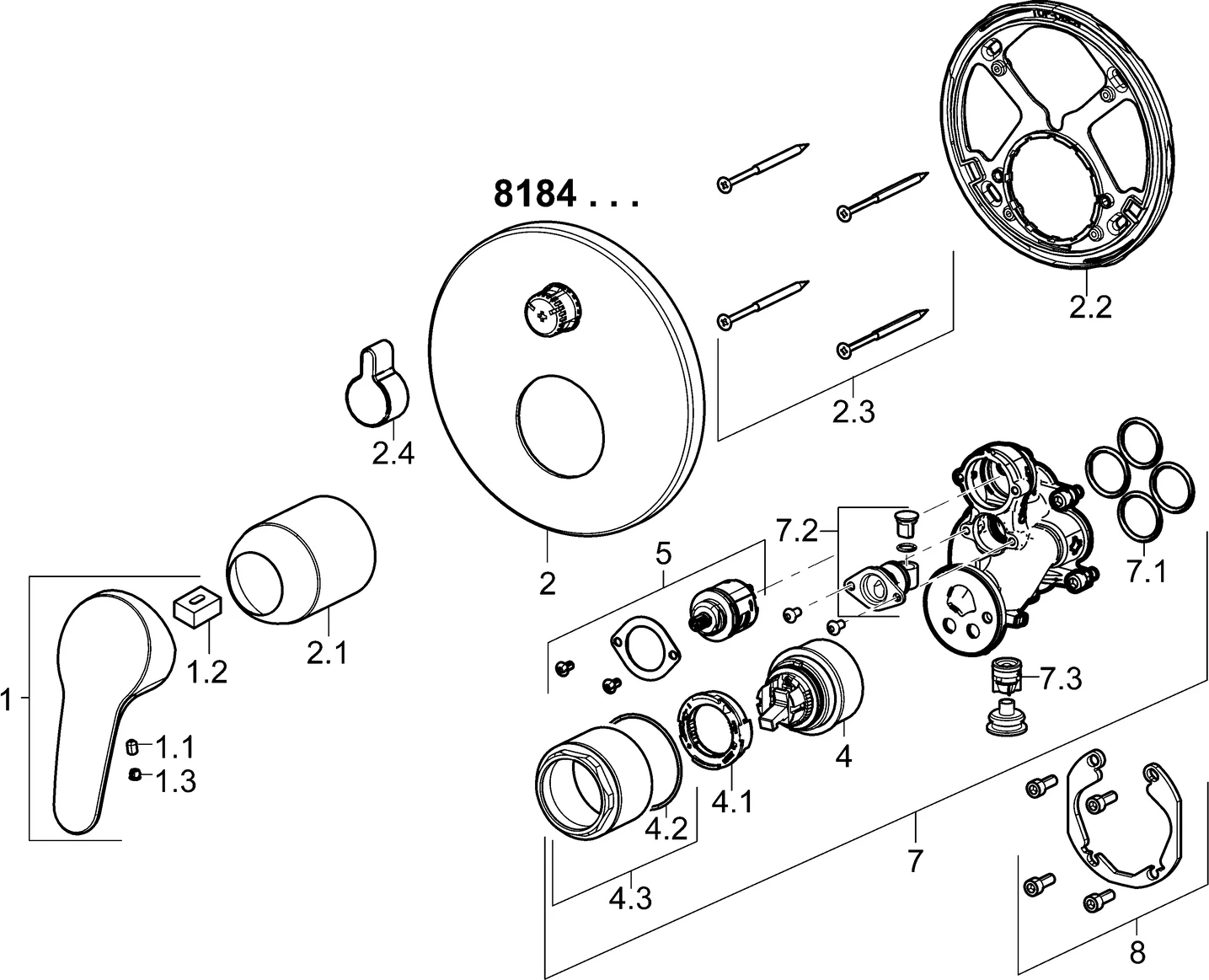 HansaMIX Wannen- und Brausearmatur Hansamix neu Einhebelmischer Fertigmontageset für Wanne/Brause 8184 Rosette rund mit Sicherungseinrichtung Chrom HansaMIX Wannen- und Brausearmatur Hansamix neu Einhebelmischer Fertigmontageset für Wanne/Brause 8184 Rosette rund mit Sicherungseinrichtung Chrom