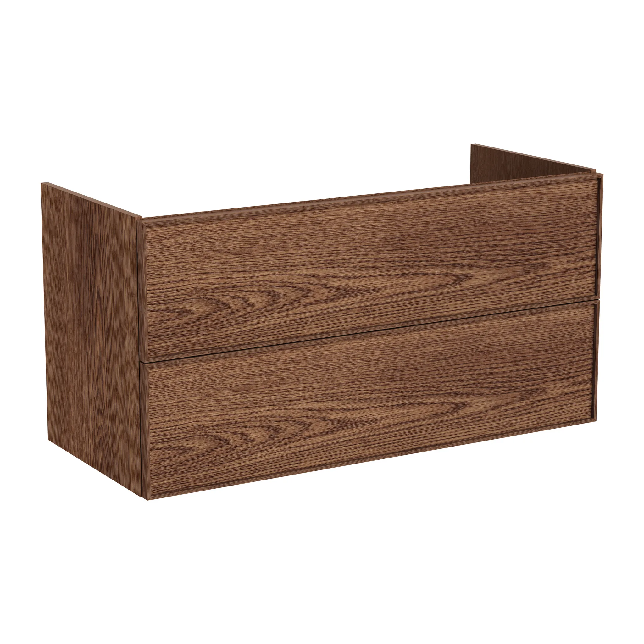 VitrA New Metropole Edge Waschtischunterschrank 118 x 52 x 60 cm, Walnuss VitrA New Metropole Edge Waschtischunterschrank 118 x 52 x 60 cm, Walnuss
