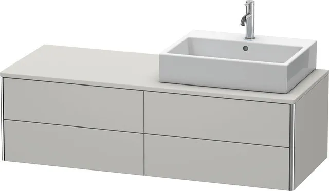 Duravit Waschtischunterschrank wandhängend „XSquare“ 140 × 40 × 54,8 cm Duravit Waschtischunterschrank wandhängend „XSquare“ 140 × 40 × 54,8 cm