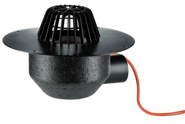 Dachablauf 64 H FPO-PP, beheizt, DN 100 Dachablauf 64 H FPO-PP, beheizt, DN 100