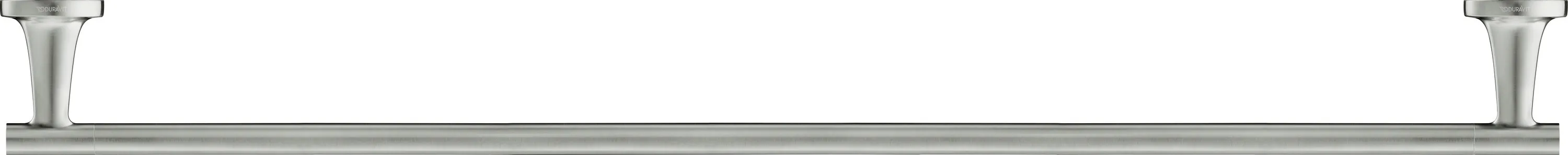 Duravit Starck T Handtuchhalter, Edelstahl Gebürstet, 810x73x50 Duravit Starck T Handtuchhalter, Edelstahl Gebürstet, 810x73x50