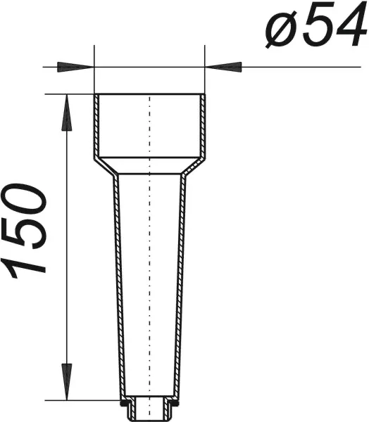 Prüfrohr, 1/2″ Prüfrohr, 1/2″
