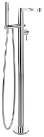 Einhand-Wannenarmatur „Conum“ Ausladung 217 mm in Chrom