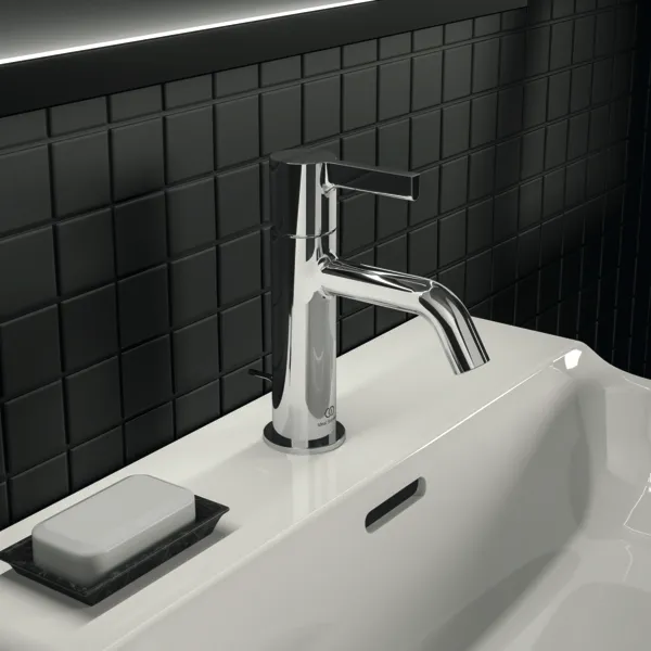 Ideal Standard Waschtischarmatur Joy Arm, DN 15, Ausladung 110 mm, Chrom Ideal Standard Waschtischarmatur Joy Arm, DN 15, Ausladung 110 mm, Chrom