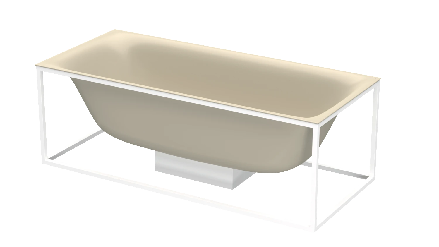 Bette Badewanne „BetteLux Shape“ rechteck 170 × 75 cm in Beige Bette Badewanne „BetteLux Shape“ rechteck 170 × 75 cm in Beige