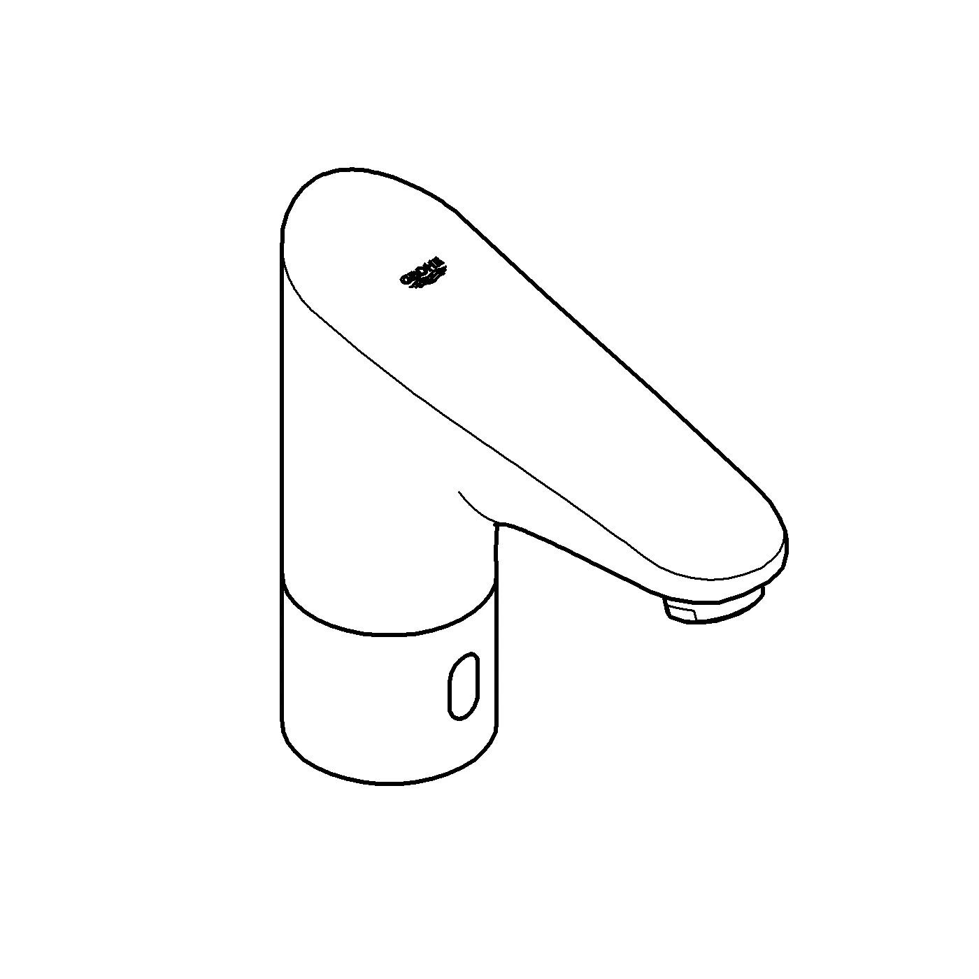 Grohe Europlus E Infrarot-Elektronik für Waschtisch, ½ ohne Mischung chrom Grohe Europlus E Infrarot-Elektronik für Waschtisch, ½ ohne Mischung chrom