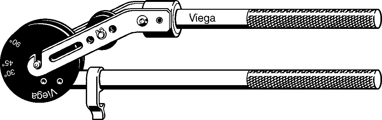 Viega „Raxofix“ Biegewerkzeug ⌀ 16 mm Viega „Raxofix“ Biegewerkzeug ⌀ 16 mm