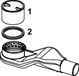 TECE Ablaufgarnitur superflach für Duschrinnen „TECEdrainline“ TECE Ablaufgarnitur superflach für Duschrinnen „TECEdrainline“
