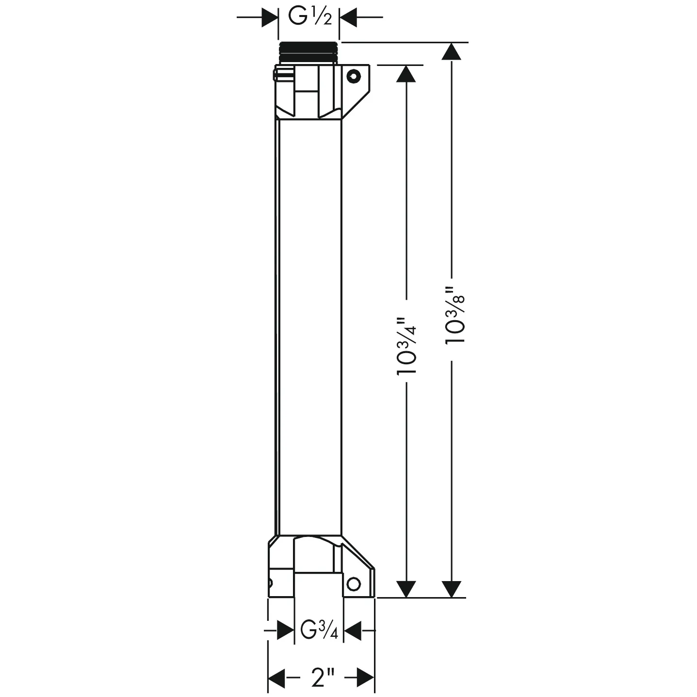 Ablage Axor Starck Grundset 240mm Ablage Axor Starck Grundset 240mm