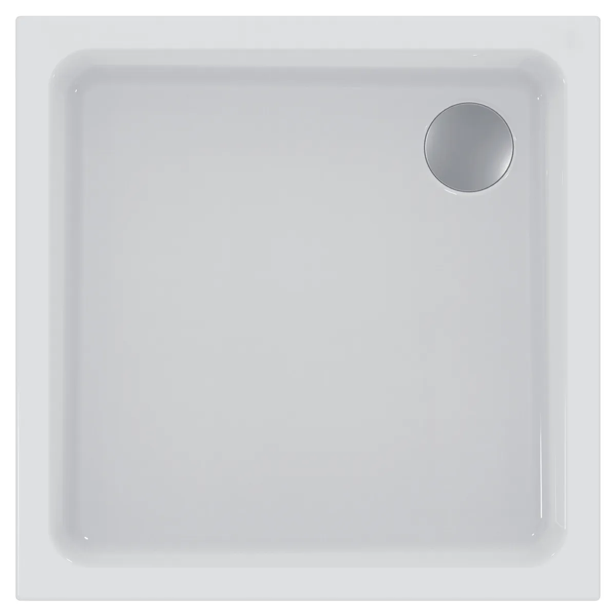 Ideal Standard Quadrat-Brausewanne Hotline Neu, Weiß, 900x900x80mm Ideal Standard Quadrat-Brausewanne Hotline Neu, Weiß, 900x900x80mm