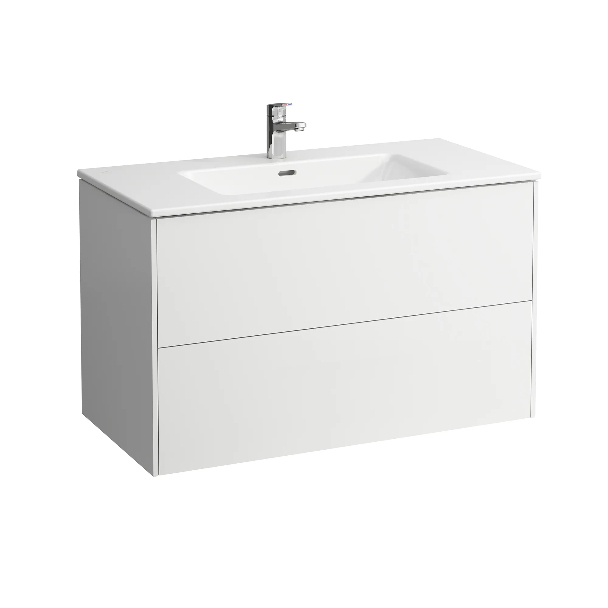 Laufen Badmöbelset inkl. Waschtisch „PRO S“ 1000 × 500 × 610 mm