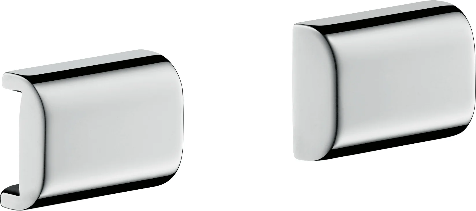 Hansgrohe AXOR Universal Softsquare Abdeckung für Reling, Chrom