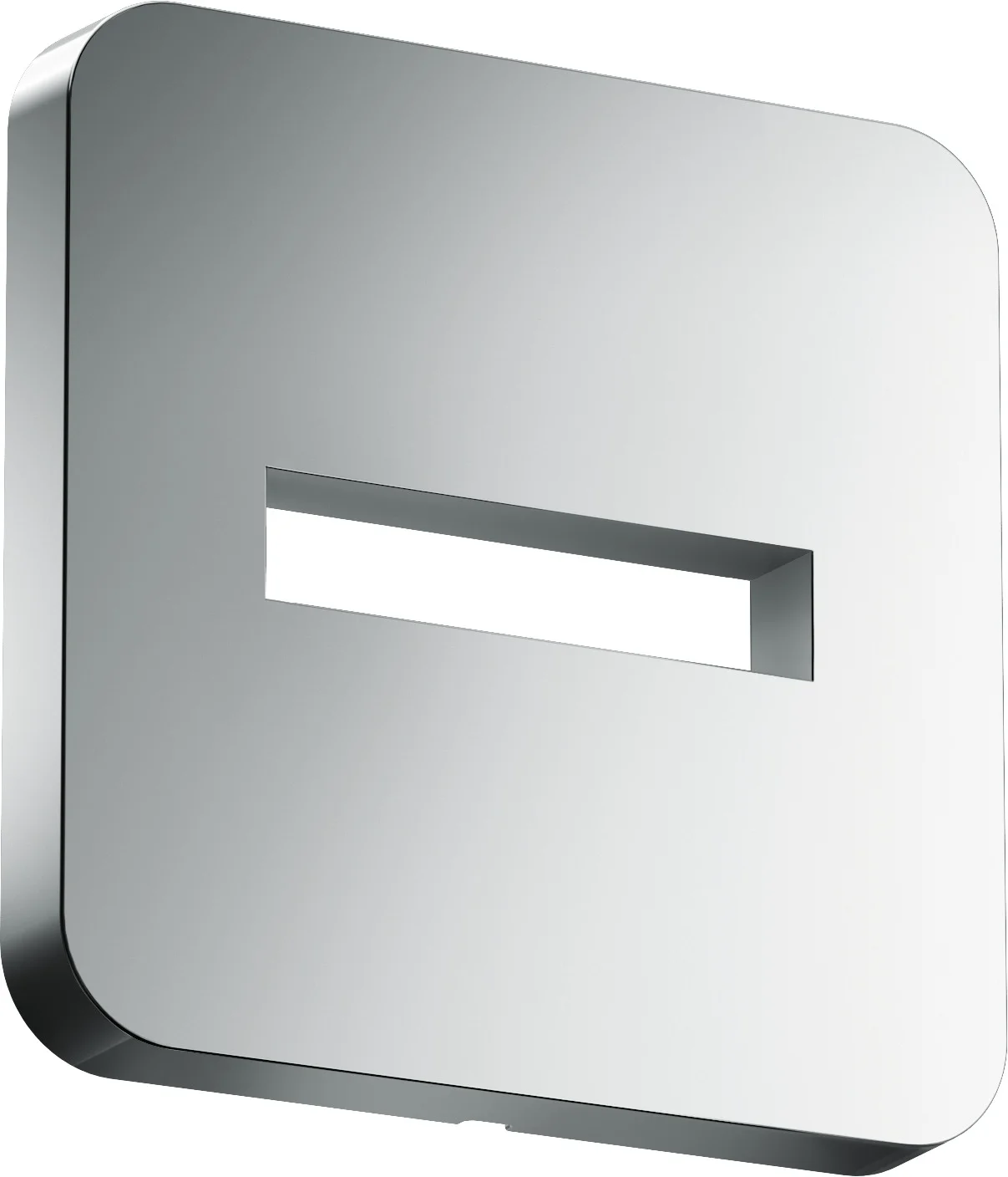 Hansgrohe AXOR ShowerSolutions Rosette softsquare, Chrom, Metall, Wandmontage Hansgrohe AXOR ShowerSolutions Rosette softsquare, Chrom, Metall, Wandmontage