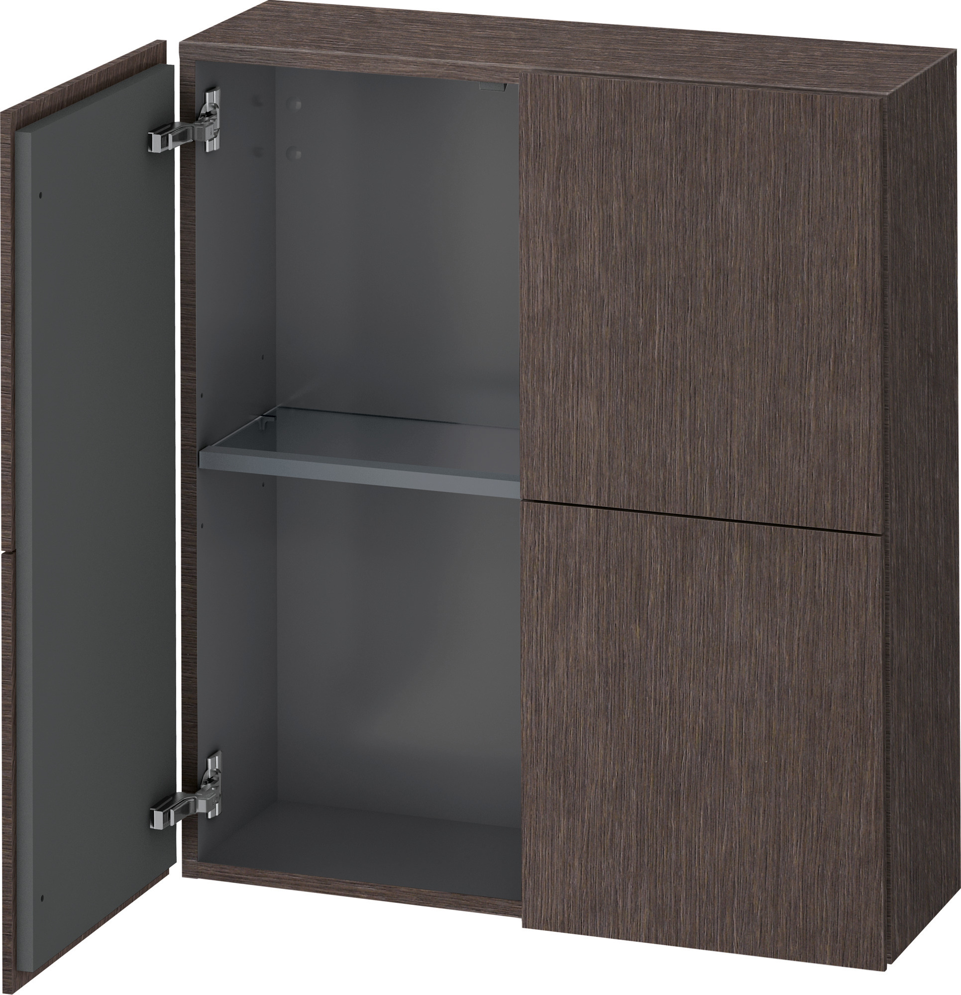 Duravit Halbhochschrank „L-Cube“ 70 × 80 × 24,3 cm