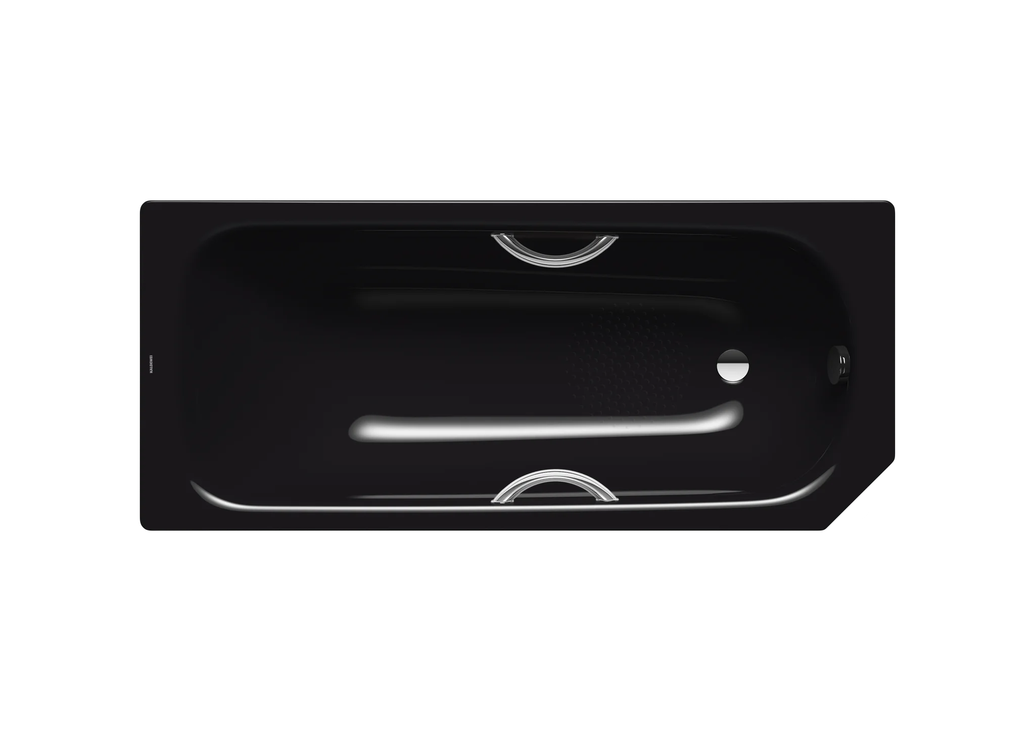 Kaldewei SANIFORM V1-V4 STAR Badewanne, 1600x700 mm, schwarz, Antislip Kaldewei SANIFORM V1-V4 STAR Badewanne, 1600x700 mm, schwarz, Antislip