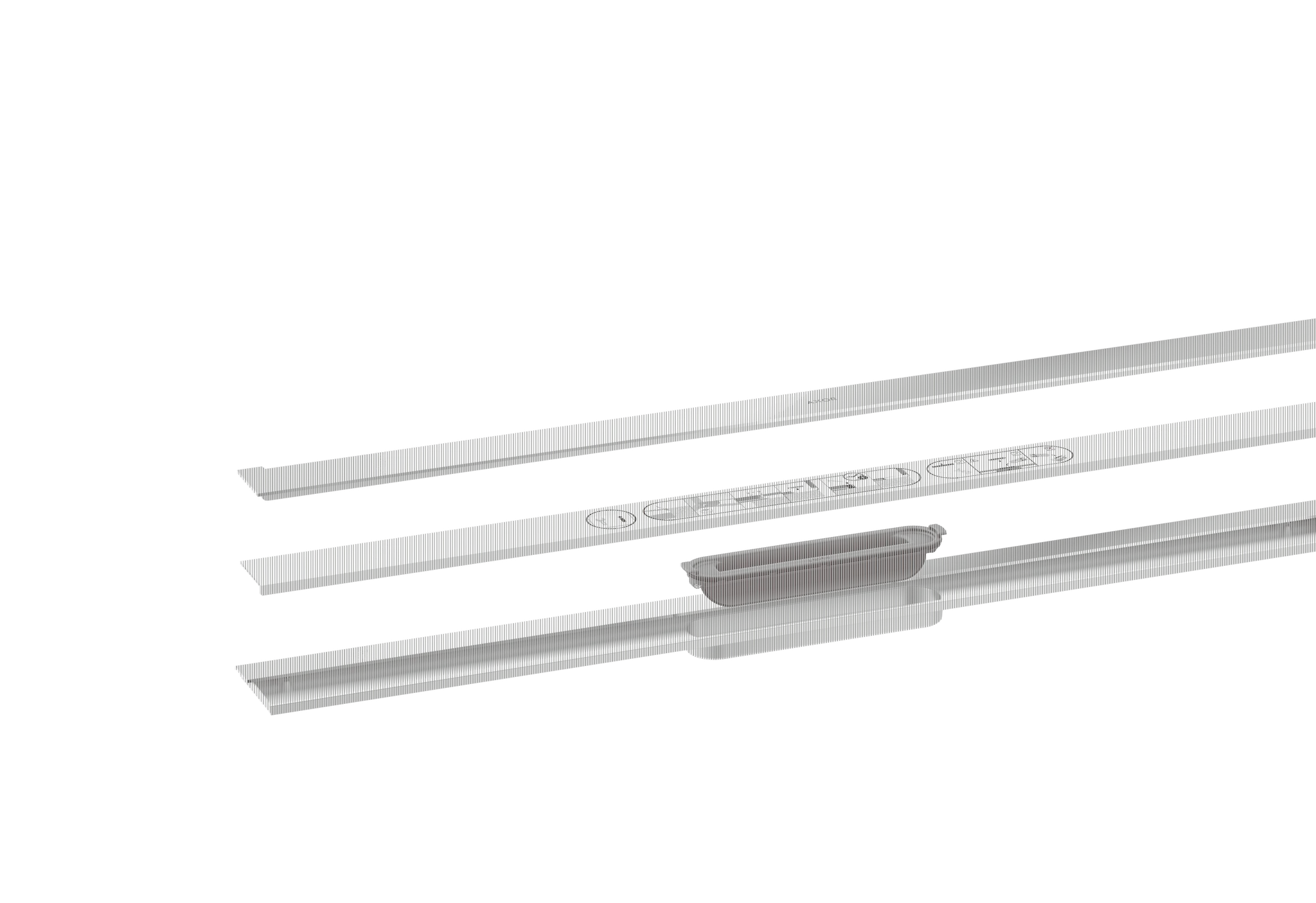 Hansgrohe AXOR Drain Fertigset Duschrinne 900 Wandmontage Chrom Hansgrohe AXOR Drain Fertigset Duschrinne 900 Wandmontage Chrom