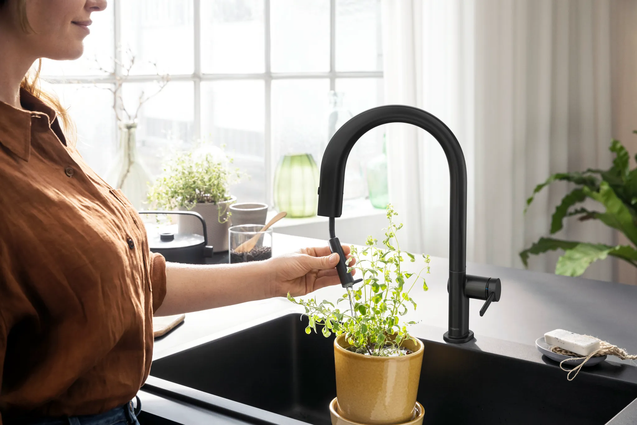 Hansgrohe Aqittura M91 Mischer M9 Starter Set Mattschwarz Hansgrohe Aqittura M91 Mischer M9 Starter Set Mattschwarz