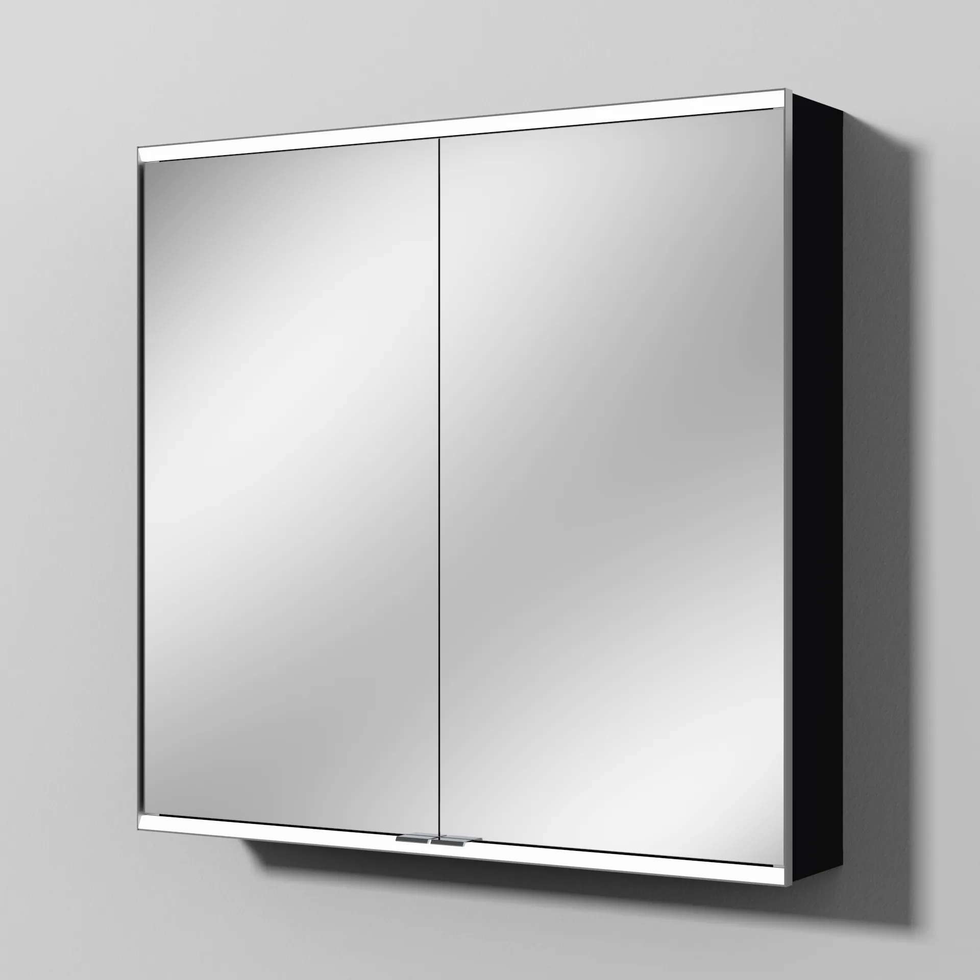 Sanipa Spiegelschrank „Marie“ 808 × 785 × 157 mm in Schwarz (matt)
