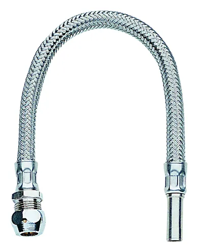 Verlängerung 300 mm 36125, für flexible Anschlussschläuche, Außengewinde 3/8'', mit Quetschverschraubung, für Kupferrohr Ø 10 mm Verlängerung 300 mm 36125, für flexible Anschlussschläuche, Außengewinde 3/8'', mit Quetschverschraubung, für Kupferrohr Ø 10 mm