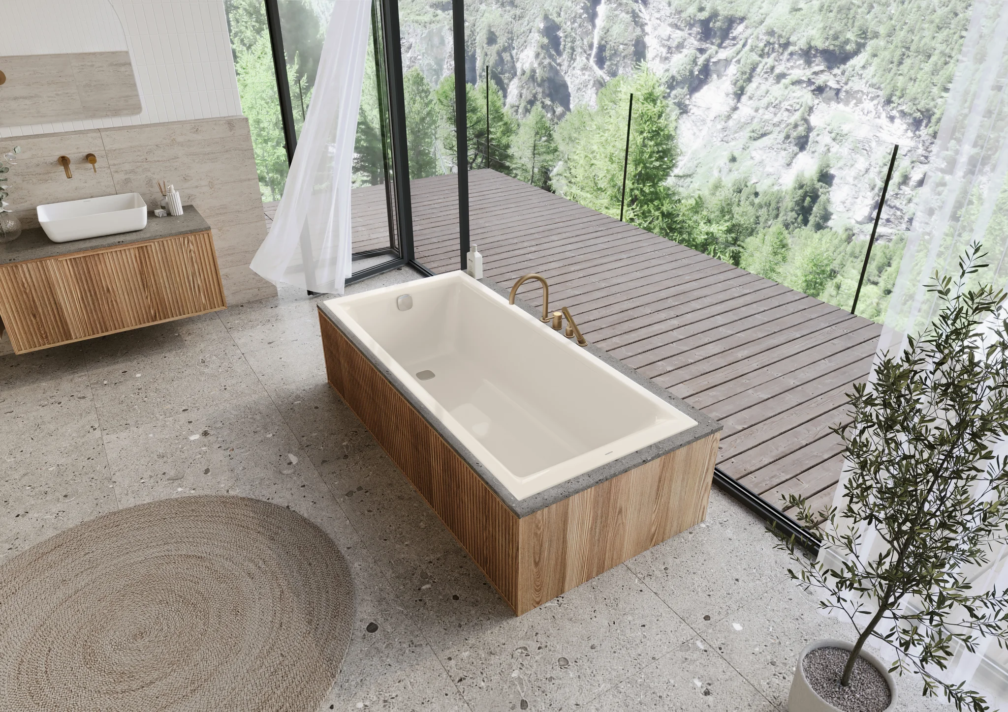 Kaldewei PURO NEXT STAR Badewanne, 1600x700 mm, pergamon, Perl-Effekt, Antislip