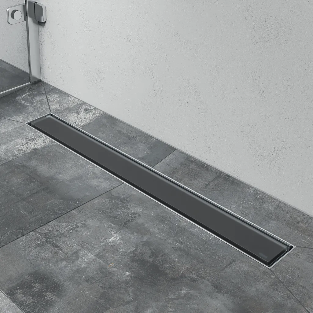 TECE Glas-Ablaufabdeckung „TECEdrainline“