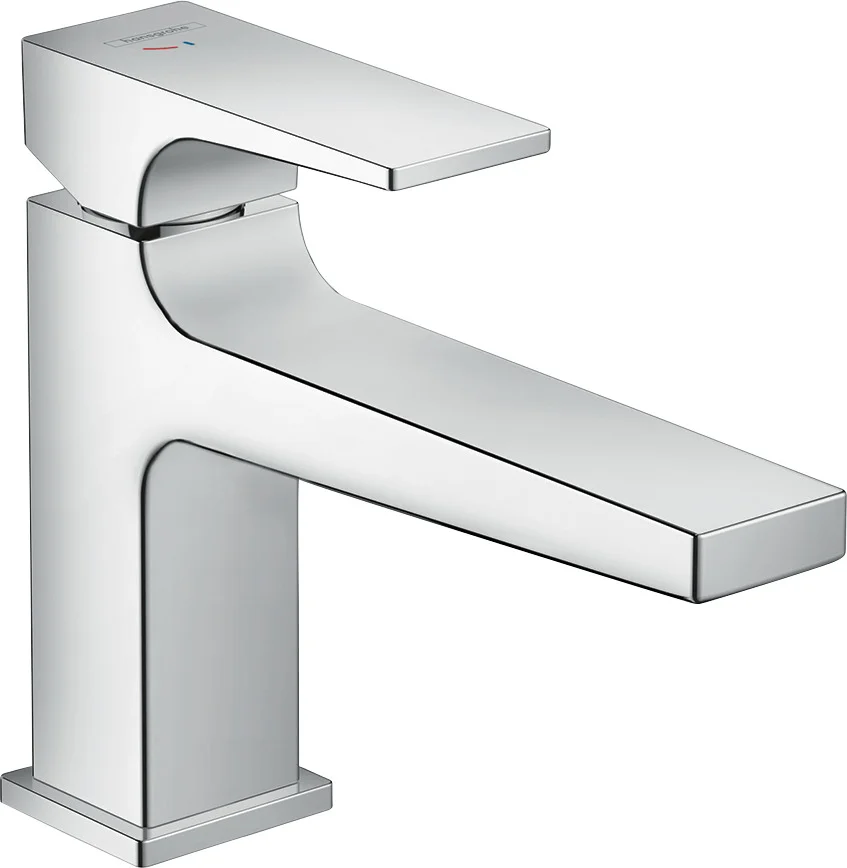 Hansgrohe Metropol Einhebel-Waschtischmischer 100 chrom, Ausladung 157 mm, Auslaufhöhe 89 mm, Hebelgriff, Push-Open Ablaufgarnitur G 11/4, max. Durchflussmenge 5 l/min Hansgrohe Metropol Einhebel-Waschtischmischer 100 chrom, Ausladung 157 mm, Auslaufhöhe 89 mm, Hebelgriff, Push-Open Ablaufgarnitur G 11/4, max. Durchflussmenge 5 l/min