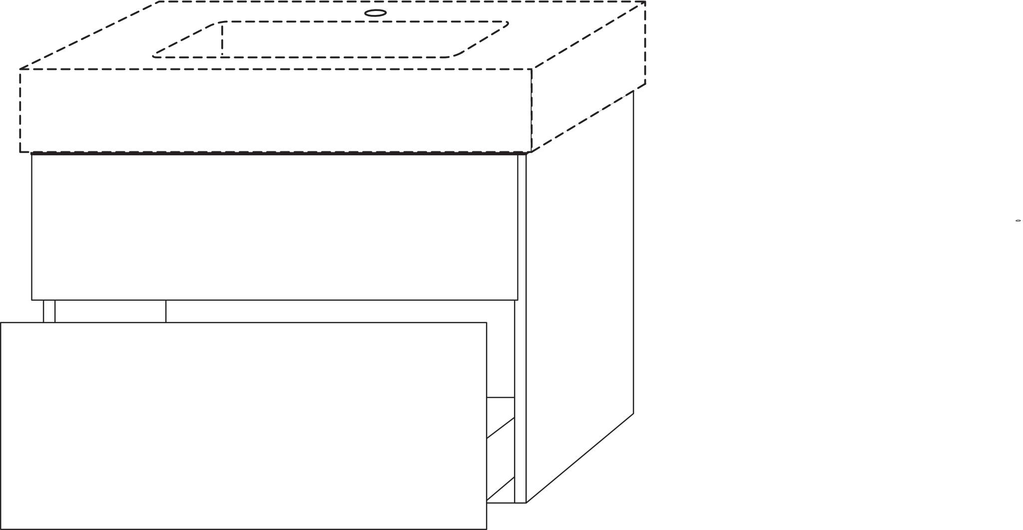 Sanipa Waschtischunterschrank „3way“ passend zu Keramik-Waschtische Vero von Duravit 800 × 593 × 467 mm in White Oak Sanipa Waschtischunterschrank „3way“ passend zu Keramik-Waschtische Vero von Duravit 800 × 593 × 467 mm in White Oak