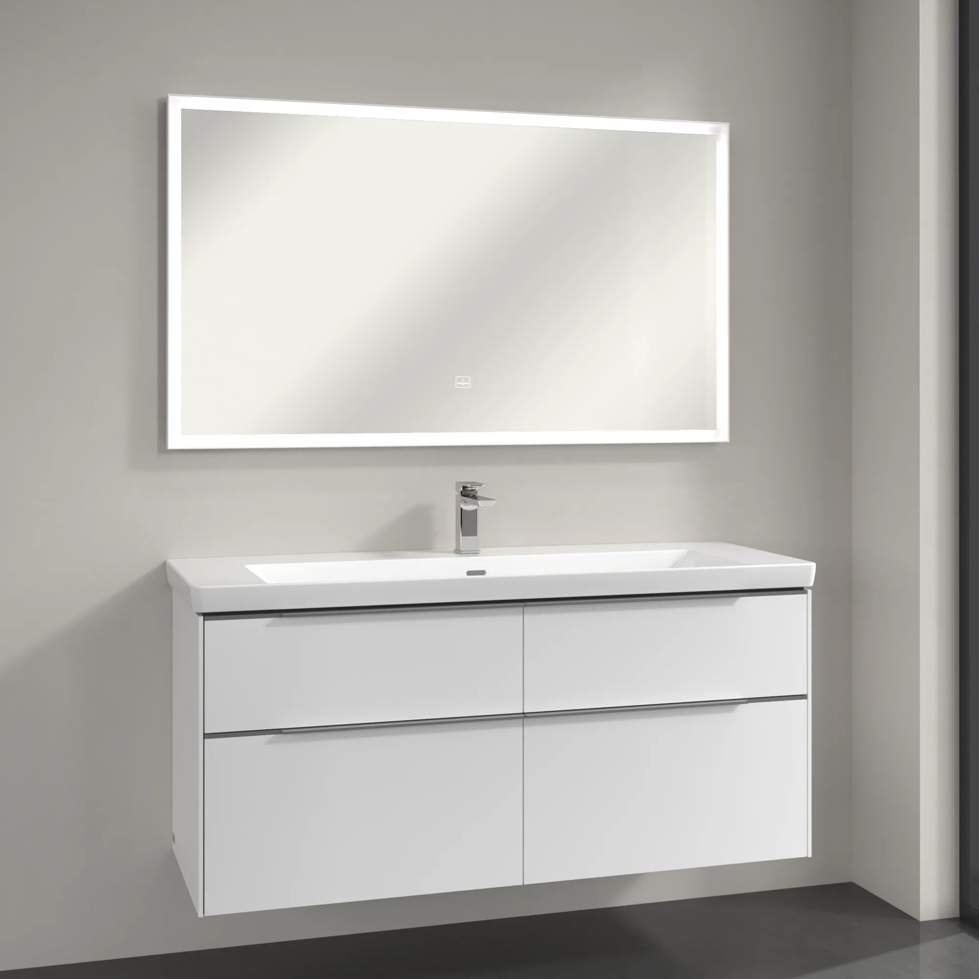 Villeroy & Boch Spiegel „Subway 3.0“ 1300 × 750 mm in White Matt Villeroy & Boch Spiegel „Subway 3.0“ 1300 × 750 mm in White Matt
