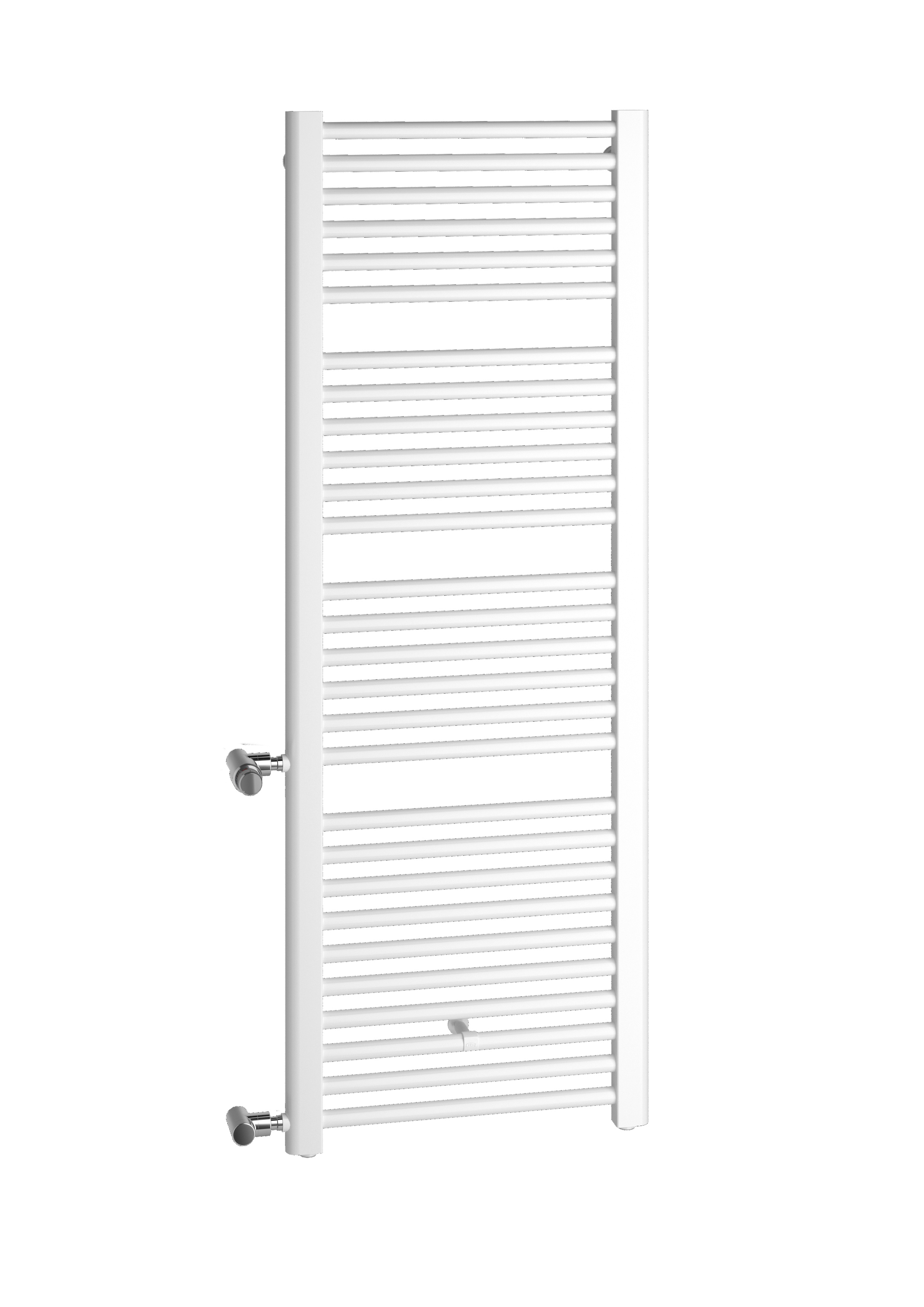 Kermi Heizkörper „Basic®-D“ 59,9 × 80,4 cm in glanzsilber Metallic