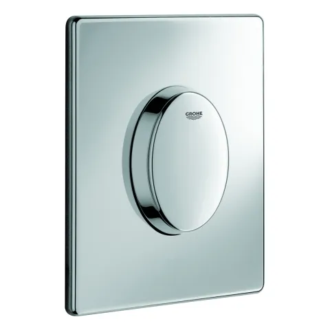 WC-Betätigung Skate Air 38564, 156 x 197 mm, für 1-Mengen-Betätigung, senkrechte Montage, chrom WC-Betätigung Skate Air 38564, 156 x 197 mm, für 1-Mengen-Betätigung, senkrechte Montage, chrom