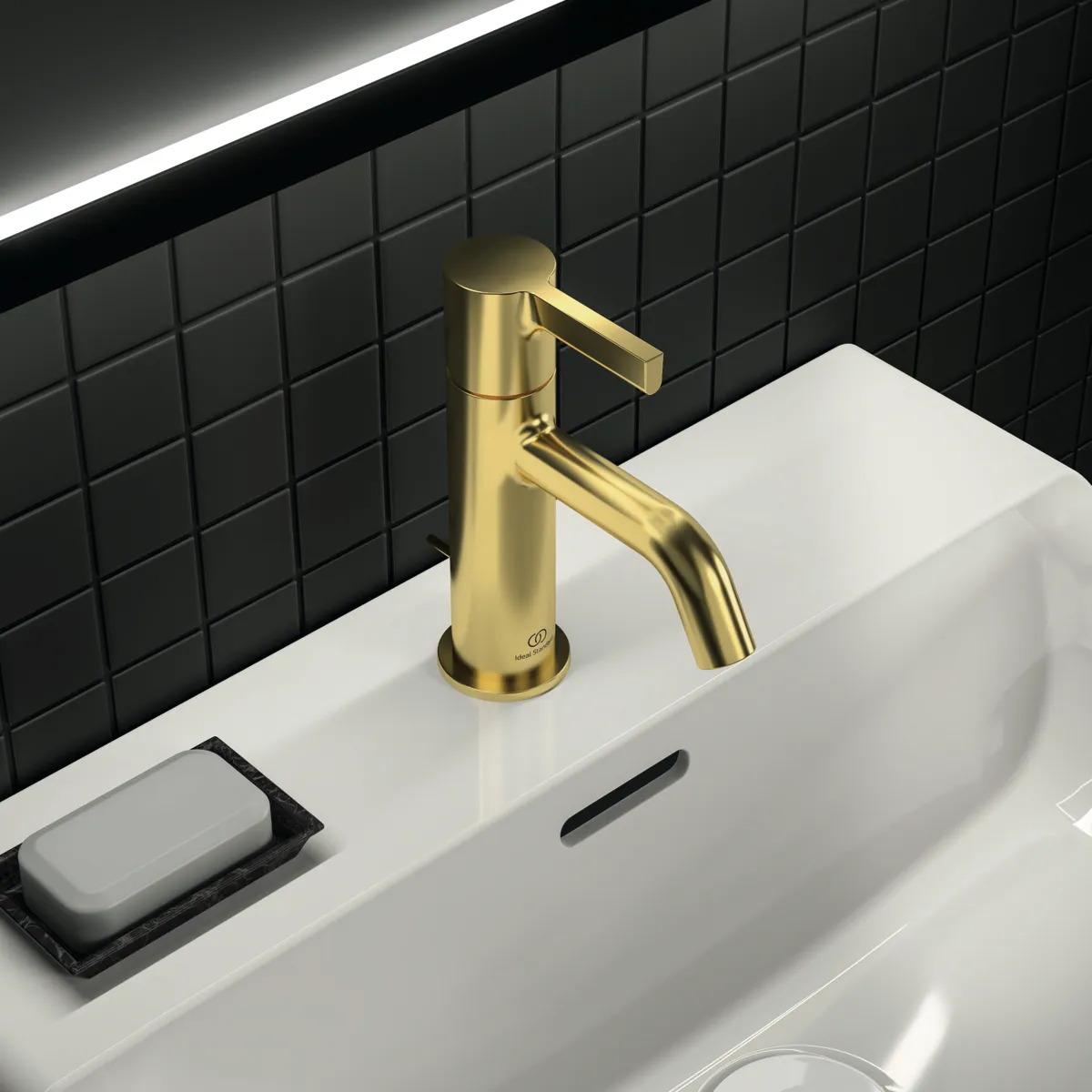 Ideal Standard Waschtischarmatur Joy Arm BC775A2 Brushed Gold
