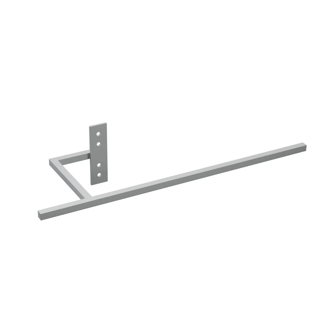 Kermi Handtuchbügel lang für „Decor-Arte®“ 44 cm in Strukturweiß