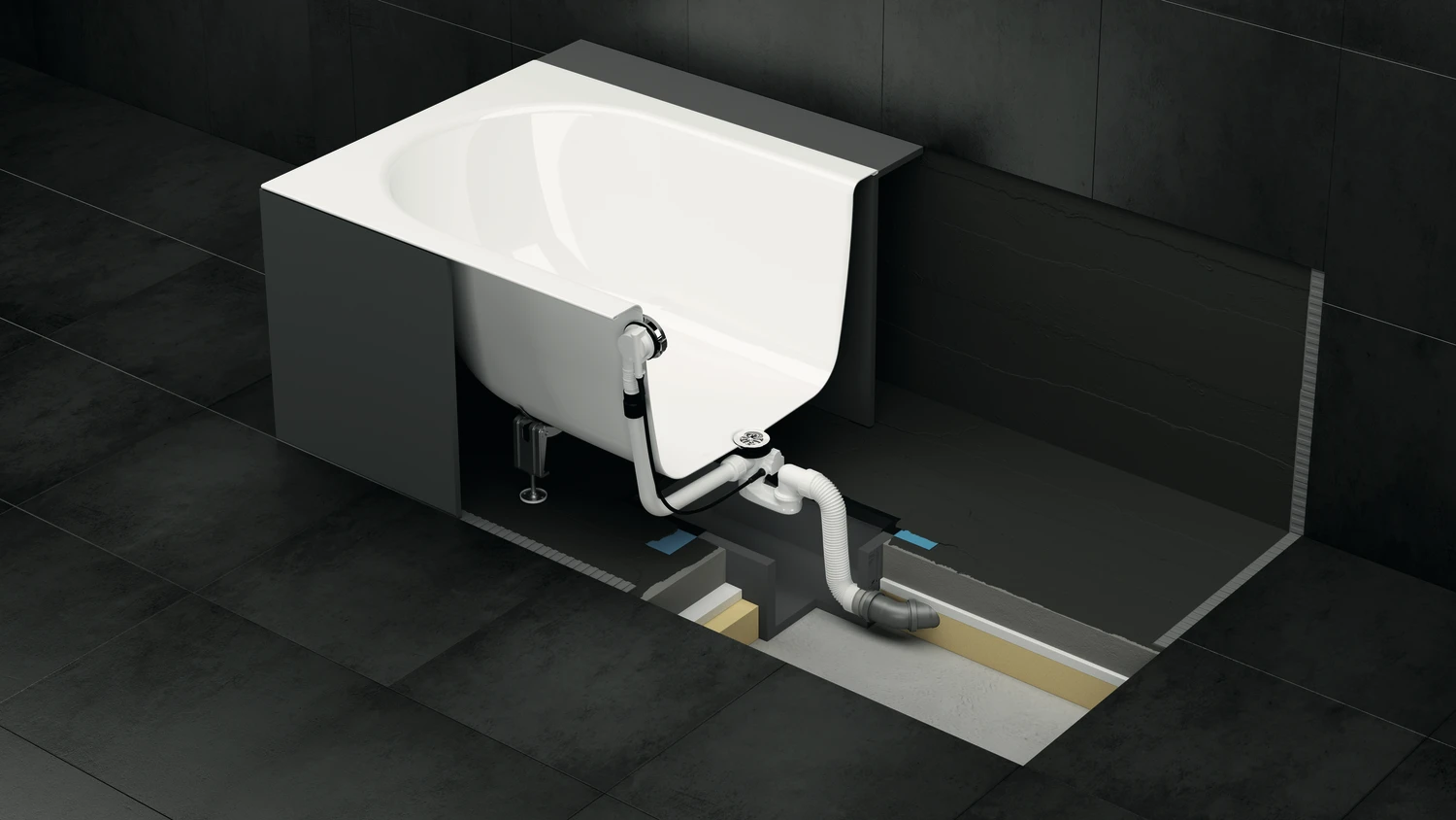 Bette Installationsbox „Easy Connect“ Modell B57 Bette Installationsbox „Easy Connect“ Modell B57