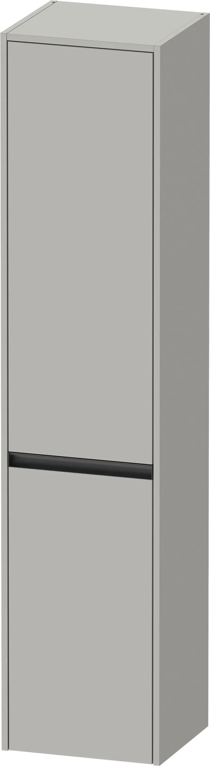 Duravit Hochschrank „Ketho.2“ 40 × 176 × 36 cm in Betongrau Matt