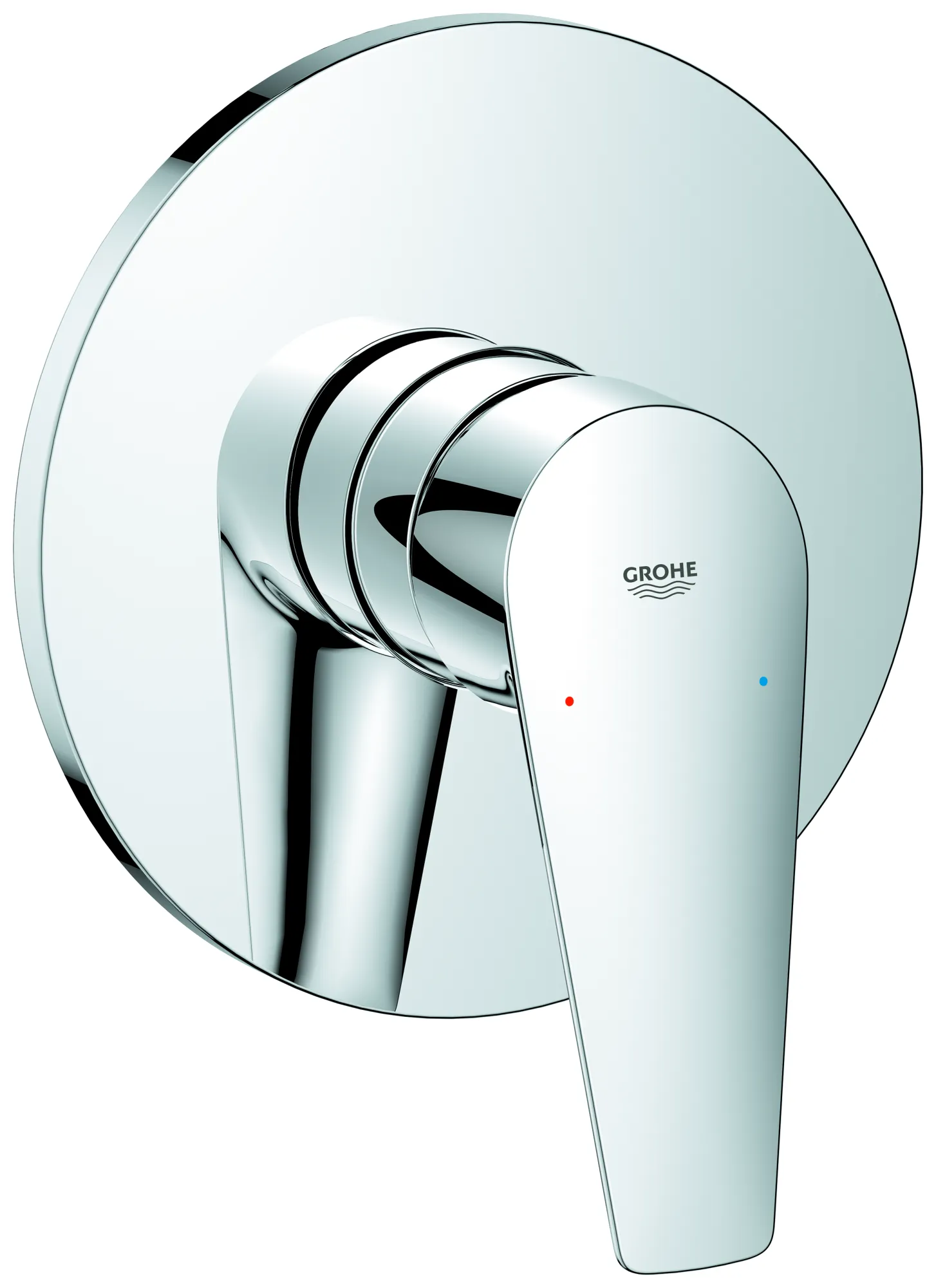 Grohe BauEdge Einhand-Brausebatterie, ½, chrom Grohe BauEdge Einhand-Brausebatterie, ½, chrom