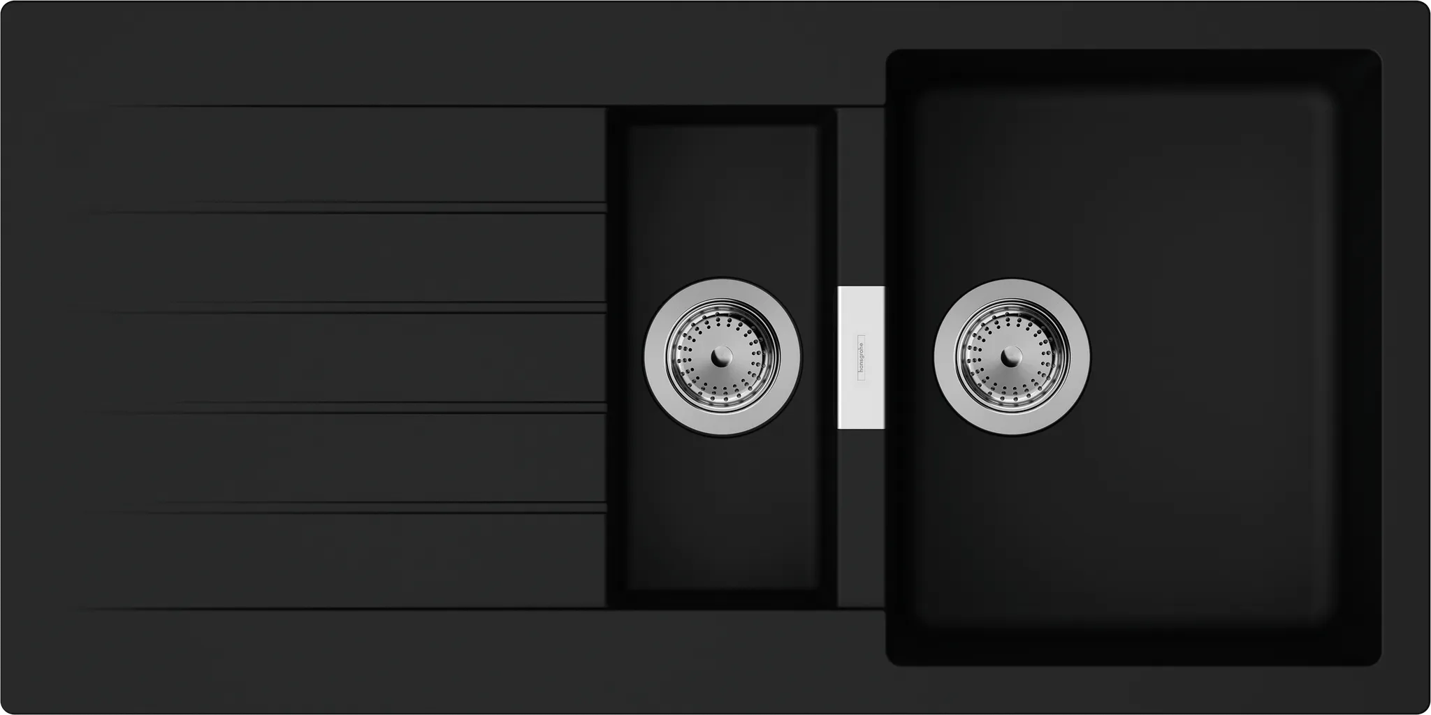 Hansgrohe S52 Einbauspüle SilicaTec Graphitschwarz Hansgrohe S52 Einbauspüle SilicaTec Graphitschwarz
