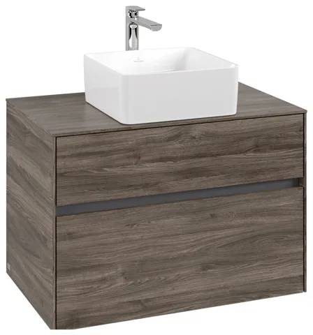 Villeroy & Boch Collaro Waschbeckenunterschrank C03700 800x548x500mm Stone Oak Villeroy & Boch Collaro Waschbeckenunterschrank C03700 800x548x500mm Stone Oak