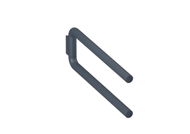 HEWI Handtuchhalter „Serie 477“ 2,8 × 16 × 2,8 cm in Anthrazitgrau HEWI Handtuchhalter „Serie 477“ 2,8 × 16 × 2,8 cm in Anthrazitgrau