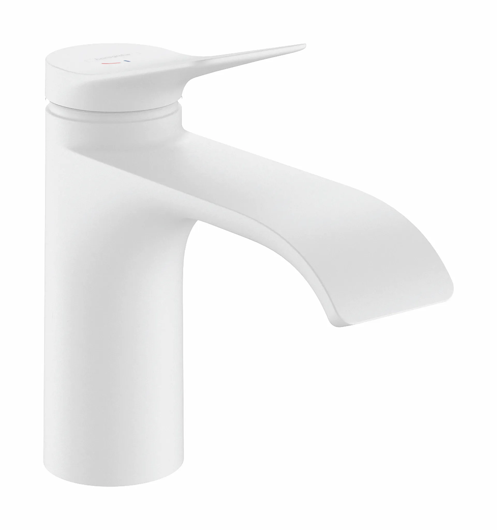 Hansgrohe Vivenis Einhebel-Waschtischmischer 80 CoolStart mit Zugstangen-Ablaufgarnitur, Mattweiß Hansgrohe Vivenis Einhebel-Waschtischmischer 80 CoolStart mit Zugstangen-Ablaufgarnitur, Mattweiß