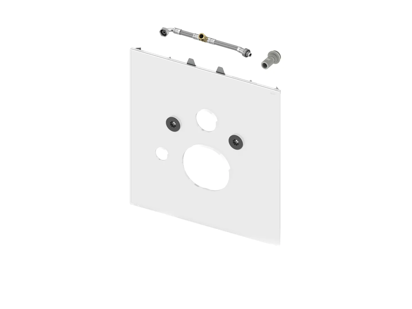 TECElux WC-Glasplatte für AquaClean Sela Glas weiß TECElux WC-Glasplatte für AquaClean Sela Glas weiß