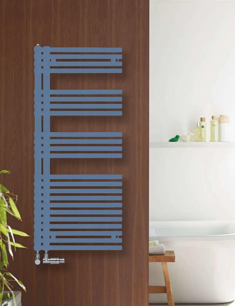 Zehnder Design-HK Forma Asym, rechts, 50 mm LFAR-120-050-05 - Badheizkörper